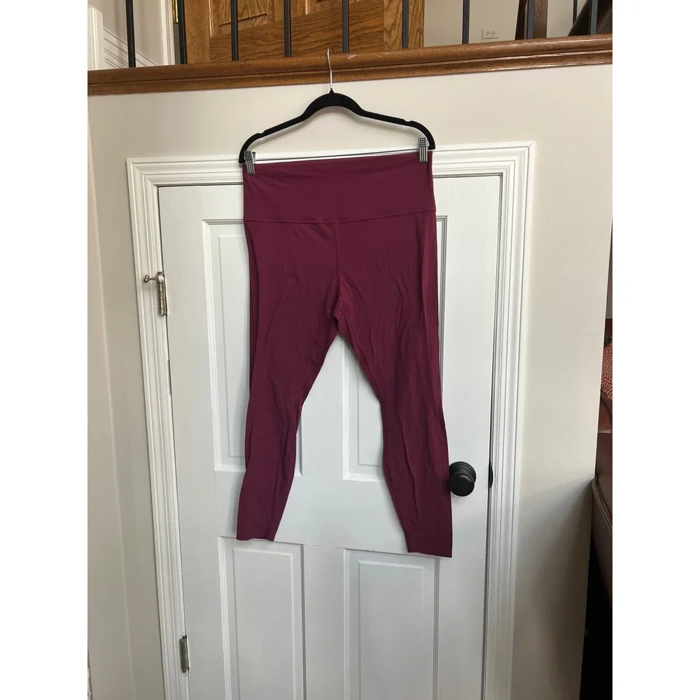 All in motion magenta full length leggings size‎ xxl